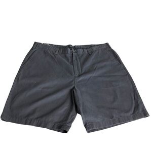 Nautica Men's Charcoal Flat Front Shorts